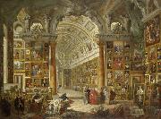 Giovanni Paolo Pannini Interior of a Picture Gallery with the Collection of Cardinal Silvio Valenti Gonzaga USA oil painting artist